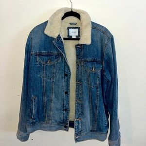 Old Navy Sherpa Denim Jacket